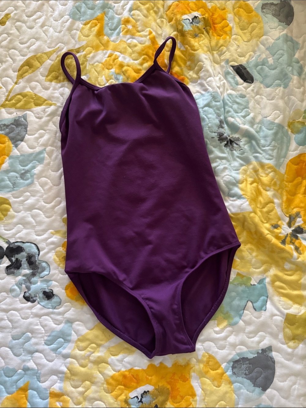 Plum Purple One-Piece Ballet Leotard